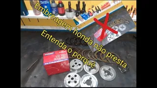 Entenda porque embreagem honda não presta mais