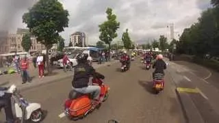 Vespa World Days 2013 - Major Ride out on Saterday