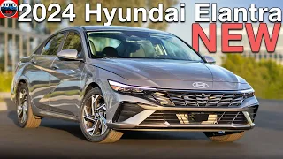 All NEW 2024 Hyundai Elantra - FIRST LOOK exterior & interior