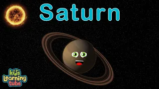 Planet Saturn Song - 8 Planets of the Solar System Song | KidsLearningTube