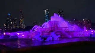 Buckingham Fountain at Lollapalooza Chicago 2023