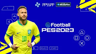 eFootball PES 2023 PPSSPP English Version Camera PS5 Update Transfers & Kits Real Faces