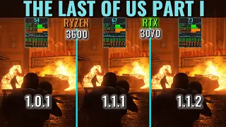 The Last of Us Part 1 - Patch 1.1.2.0 - Ryzen 5 3600 - RTX 3070 - Benchmark - 1440p