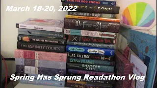 Readathon Vlog : March 18-20, 2022