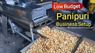 Small Pani Puri Machine | Pani Puri Business In Low Budget