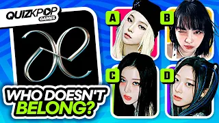 GUESS WHO DOESN'T BELONG TO THE KPOP GROUP 🚫👀 | QUIZ KPOP GAMES 2023 | KPOP QUIZ TRIVIA