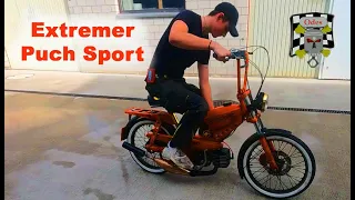 Extremer Puch Sport X30 Umbau