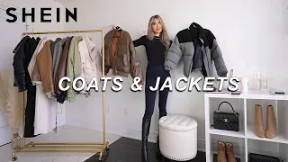 SHEIN FALL WINTER COATS & JACKETS | *brutally honest* 😬