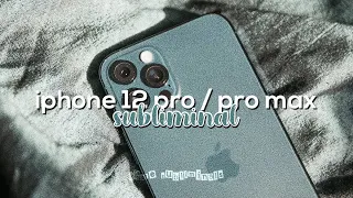 iPhone 12 Pro / Pro Max subliminal ✧･ﾟ: *✧･ﾟ:* -|| manifest an iPhone 12 pro/ iPhone 12 Pro Max ✧･ﾟ