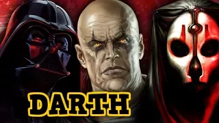 Woher stammt der Titel DARTH? [Legends]