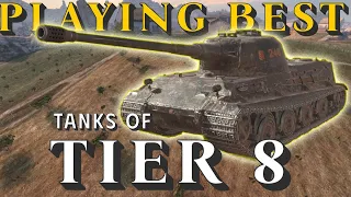 Playing the BEST Tech Tree TIER 8 - World of Tanks Blitz