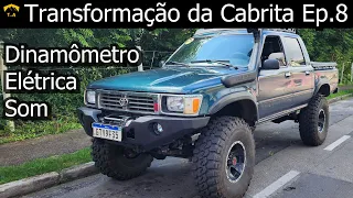 Hilux 1995 - Ep.8 - Dinamômetro e Elétrica - Motor 3L 2.8 Turbinado