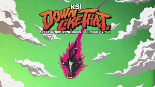 KSI - Down Like That (Full Song with Chorus Lyrics ONLY)