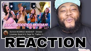 OLIVIA RODRIGO MASHUP by Cimorelli (Drivers License, Good 4 U, Deja Vu & More) | JOEY SINGS REACTS