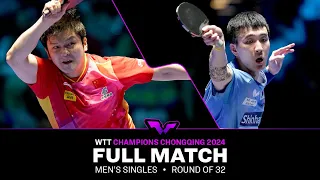 FULL MATCH | LEE Sang Su vs FAN Zhendong | MS R32 | #WTTChongqing 2024