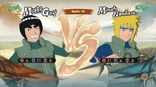 Naruto Shippuden: Ultimate Ninja Storm 4, Might Guy VS Minato Namikaze!