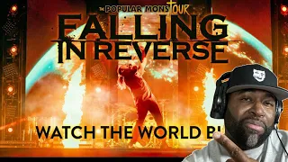 Falling In Reverse - "Watch The World Burn" LIVE! The Popular Monstour REACTION!!!!