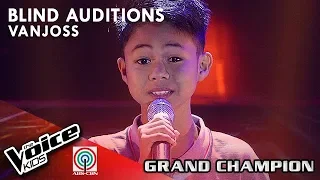 Vanjoss - My Love Will See You Through | Blind Auditions | The Voice Kids Philippines Season 4