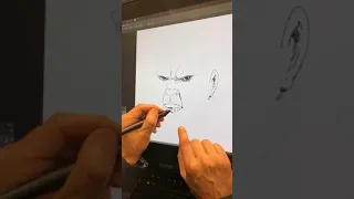 Todd Draws Thanos from Infinity War
