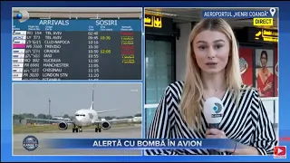 Stirile Kanal D (24.03.2023) - ALERTA CU BOMBA IN AVION | Editie de pranz