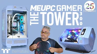 Montei meu PC GAMER 2024 no Gabinete Gamer Thermaltake The Tower 300 com tudo que tem direito !!!