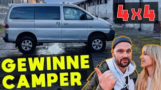 Wir VERLOSEN unseren Camper im Wert von über 10.000€ !!