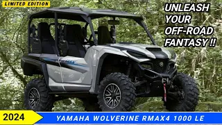 2024 Yamaha Wolverine RMAX4 1000 LE: Unleashing Limitless Off-Road Adventure