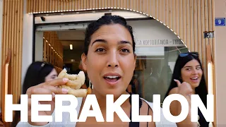 HERAKLION, CRETE Food Tour! - Eat with me in the capital of Greece's Biggest Island.