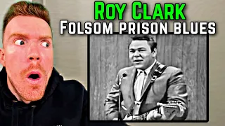 HOW DID HE DO THAT?! FIRST TIME HEARING! Roy Clark - Folsom Prison Blues | REACTION