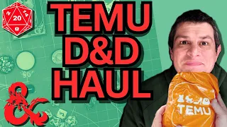 TEMU Dungeons & Dragons Haul!  D&D