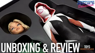 Gwen Stacy 1/6 Scale Figure Spider-Man Into the Spider-Verse Bullet Head Unboxing & Review