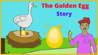 THE GOLDEN EGG | moral story for kids | Aesop fable in English | bedtime story|