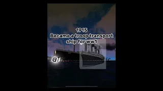 Evolution of the RMS Olympic (remake) #shorts #edit #evolution #ship #fypシ #history