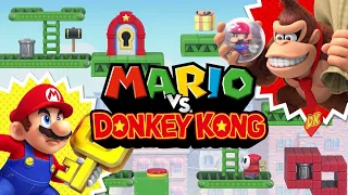 Mario vs. Donkey Kong - The Rivalry Reignites When DK Steals The Mini-Mario Toys (Switch Gameplay)