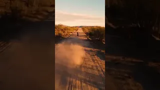 Helicopter or drone shot? (Baja 1000 - 2021 Rider is Chavo Salvatierra