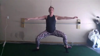 Ballet FIT via Zoom recording with RAC instructor, Amanda