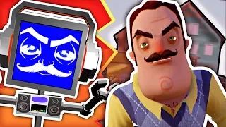 HELLO NEIGHBOR SONG ► Fandroid The Musical Robot 🏠