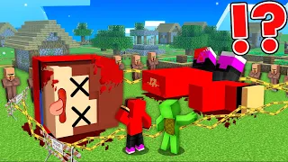 Who DID THIS To JJ & Mikey are INVESTIGATING CRIME in Minecraft Maizen Challenge