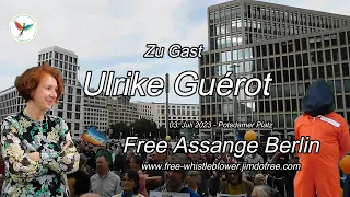 #FreeAssangeBerlin23 - Rede von Ulrike Guérot zum 52. Geburtstag von Julian Assange (9)