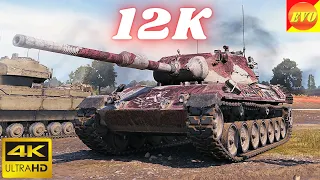 Leopard 1 - 12K Damage 6 Kills  World of Tanks Replays