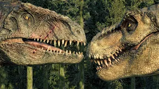 DOMINION GIGANOTOSAURUS VS REXY (2022) Round Three - Jurassic World Evolution 2