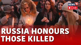 Moscow Concert Hall Attack | Mourners Pay Tribute To Moscow Attack Victims LIVE | Russia News LIVE