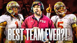 Why the 2013 Florida St. Seminoles is the greatest college football team of all time