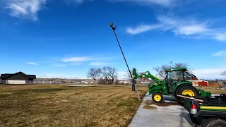 Taking Down the Tall Lights Behind the Pond + a Bunch of Other Stuff! 😆🙌😁 // Garden Answer