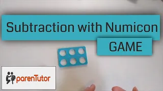 Practice subtraction with Numicon/ Reception year Maths tricks