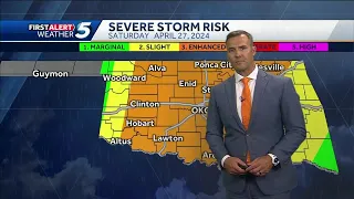 Friday April 26, 2024 FORECAST: More storms likely this weekend