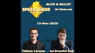 Fabiano Caruana vs  Jan-Krzysztof Duda |  Speed Chess Championship 2020  | Main Event | best games