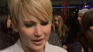 The Hunger Games: Catching Fire: Jennifer Lawrence Berlin Premiere Interview | ScreenSlam