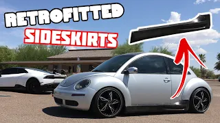 INSTALLING RETROFITTED SIDESKIRTS ON THE VW BEETLE/BUG Pt.1