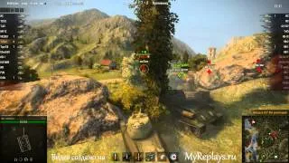 WOT: Рудники - Т-50-2 - 10 фрагов -